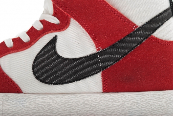 Nike Dunk High Ac University Red Black Sail 4