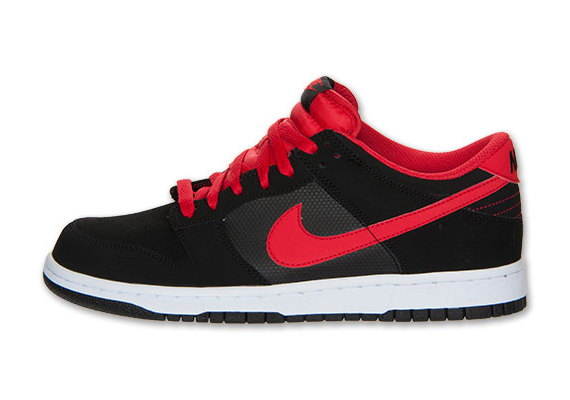 Nike Dunk Low Black Red 318019 025 3