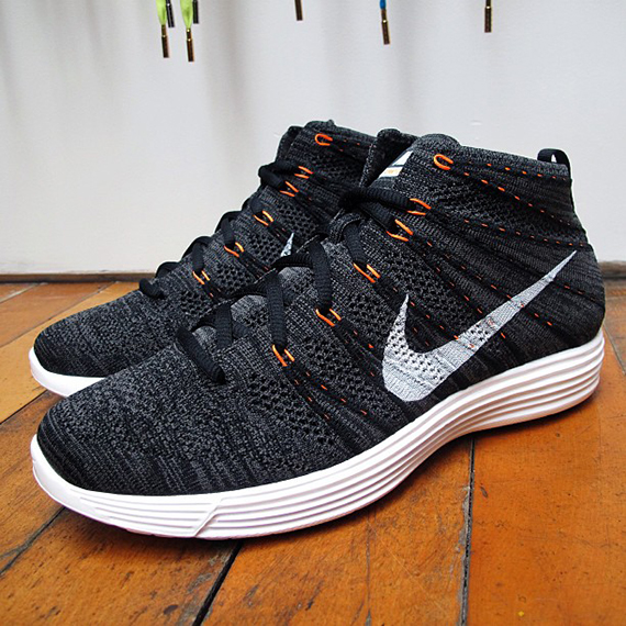 Nike Flyknit Chukka Midnight Fog Orange Available 1