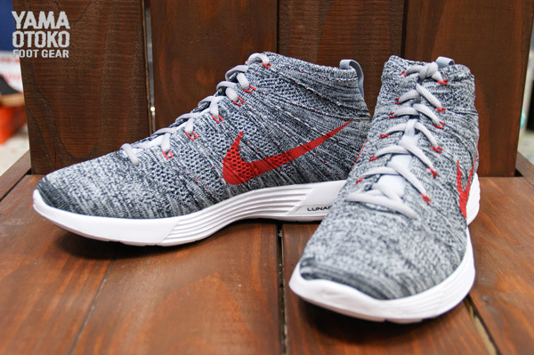 Nike Flyknit Chukka Wolf Grey Black White 04