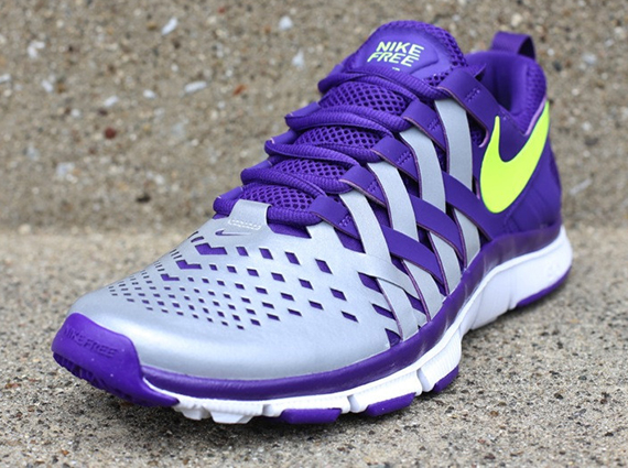 Nike Free Trainer 5.0 Nrg Court Purple Volt Reflective Silver 2