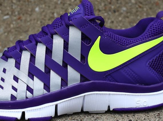 Nike Free Trainer 5.0 - Court Purple - Volt - Reflective Silver