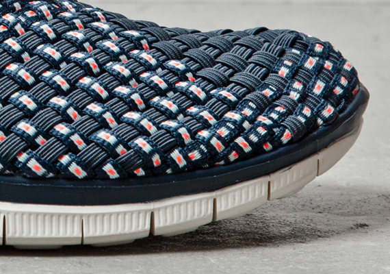 Nike Free Woven Navy 1 Det 1