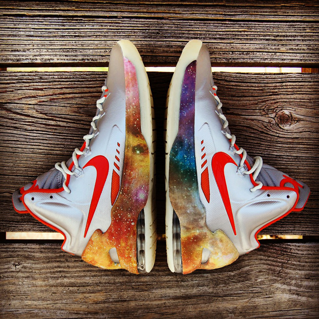 Nike Kd V Galaxy Customs Gourmet Kickz 2