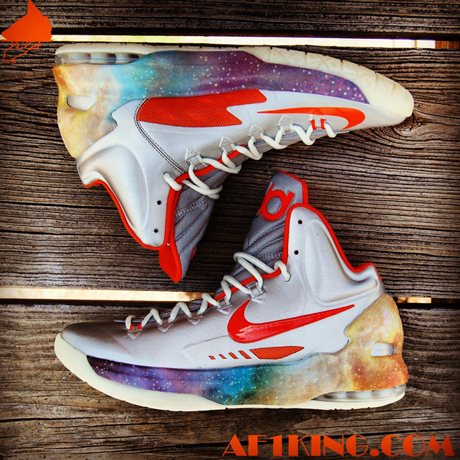 Nike Kd V Galaxy Customs Gourmet Kickz 7