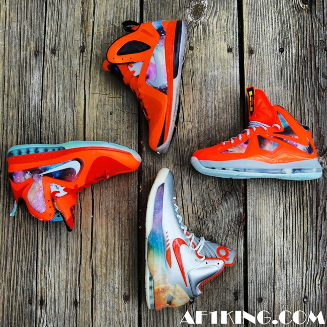 Nike Kd V Galaxy Customs Gourmet Kickz 9