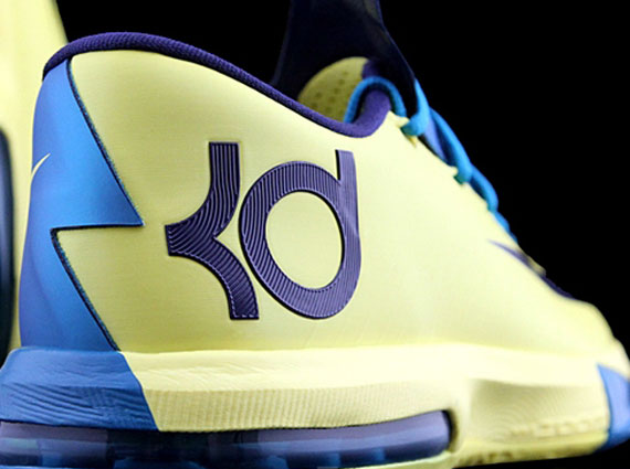 Nike KD VI – Yellow – Navy – Teal