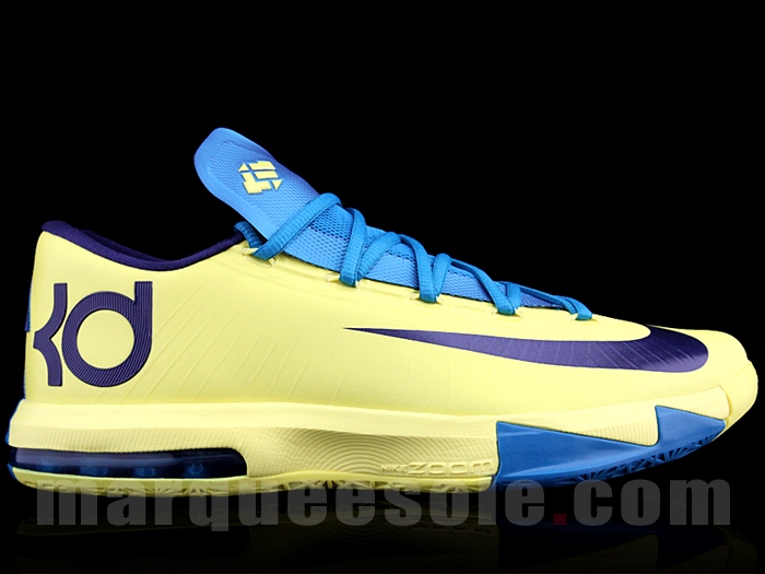 Nike Kd Vi Yellow Navy Teal 3