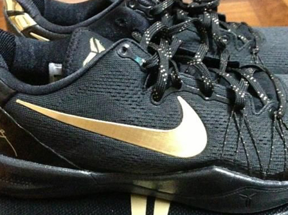 Nike Kobe 8 Elite Black Gold 1