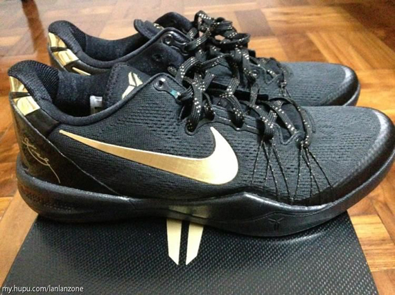 Nike Kobe 8 Elite Black Gold 2