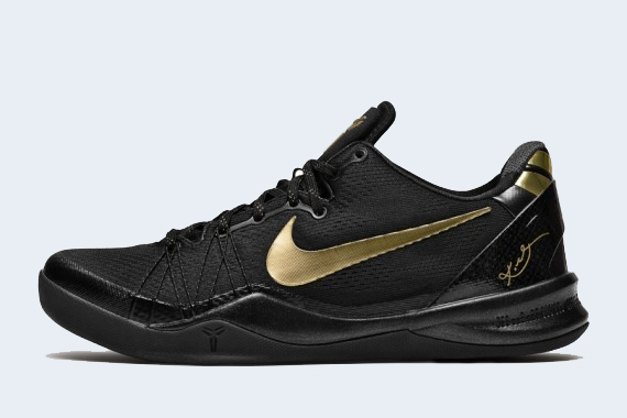 Nike Kobe 8 Elite Plus Black Metallic Gold Release