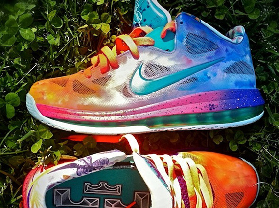 Nike LeBron 9 Low “Horizon” By District Customs