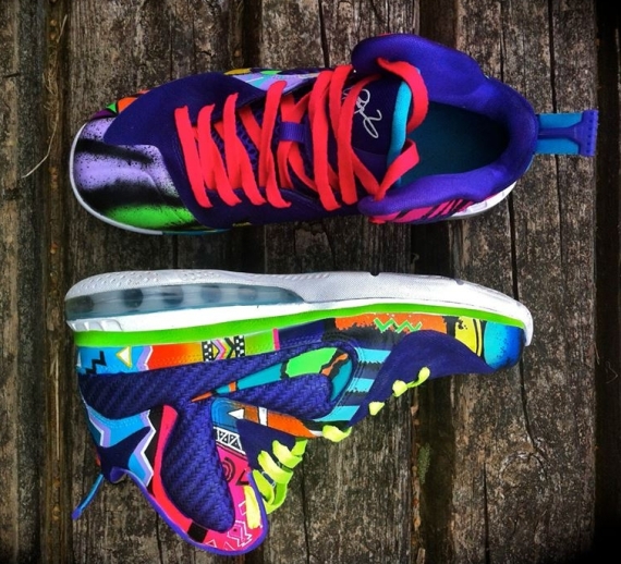 Nike Lebron 9 What The 90s Custom 03