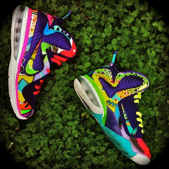 Nike Lebron 9 What The 90s Custom 10