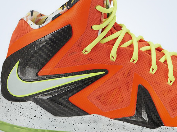 Nike LeBron X Elite – Total Crimson – Fiberglass – Black – Volt