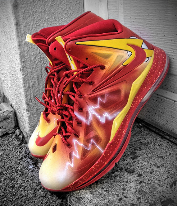 Nike Lebron X Flash Customs Mache 2