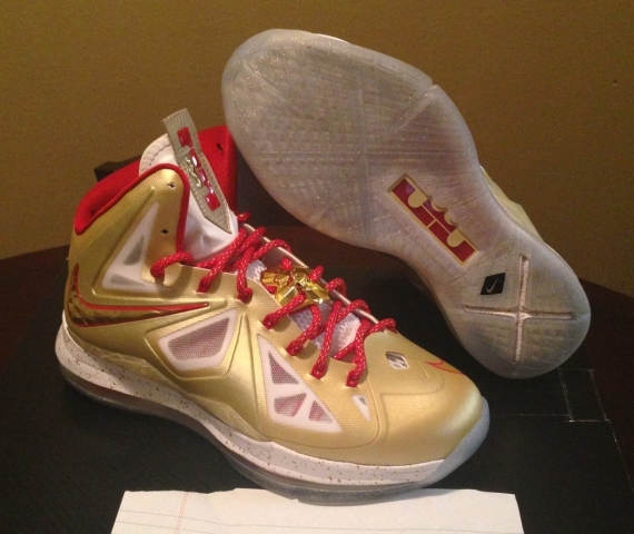 Nike Lebron X Gold Championship On Ebay 09