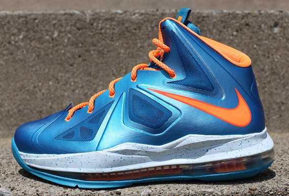Nike Lebron X Gs Neo Turquoise Bright Citrus 3