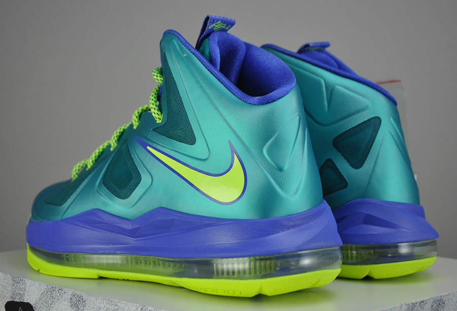 Nike Lebron X Gs Sport Turquoise Volt 1