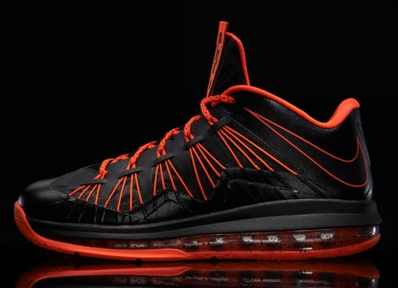 Nike Lebron X Low Black Total Crimson Arriving At Retailers 04