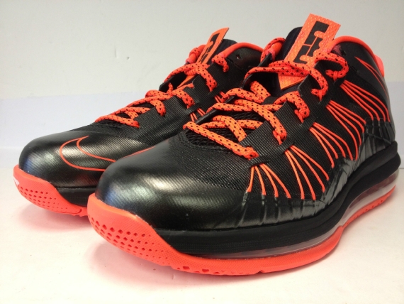 Nike Lebron X Low Black Total Crimson Release Reminder 04