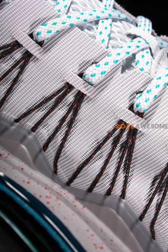 Nike Lebron X Low Silver Teal 03