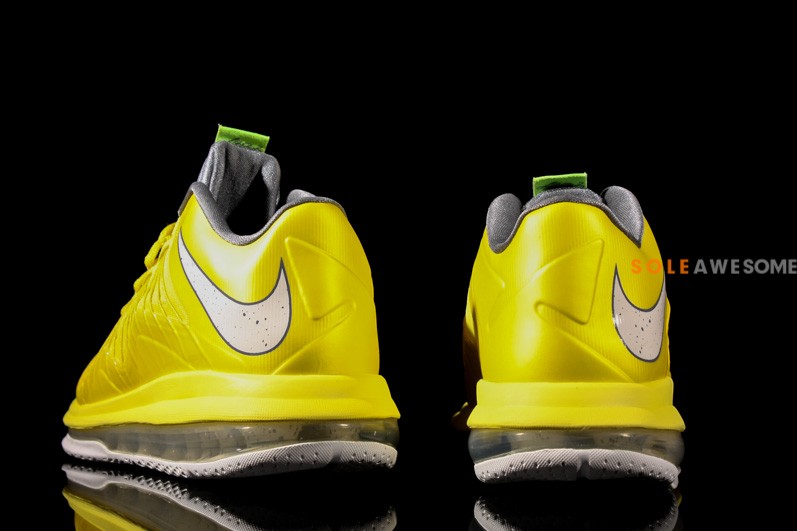 Nike Lebron X Low Yellow Grey 12