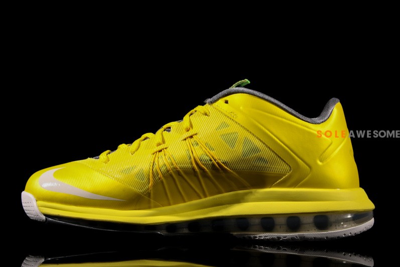 Nike Lebron X Low Yellow Grey 3