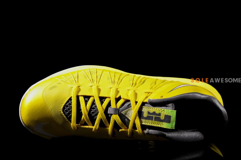 Nike Lebron X Low Yellow Grey 4