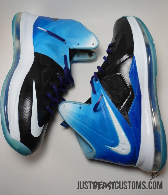 Nike Lebron X Playstation Customs 03