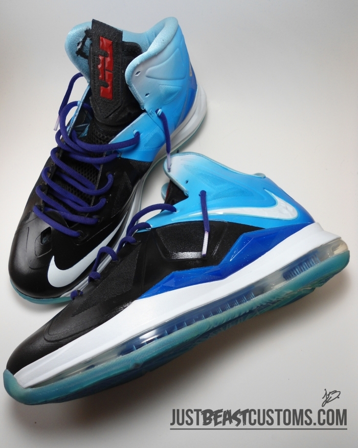 Nike Lebron X Playstation Customs 04