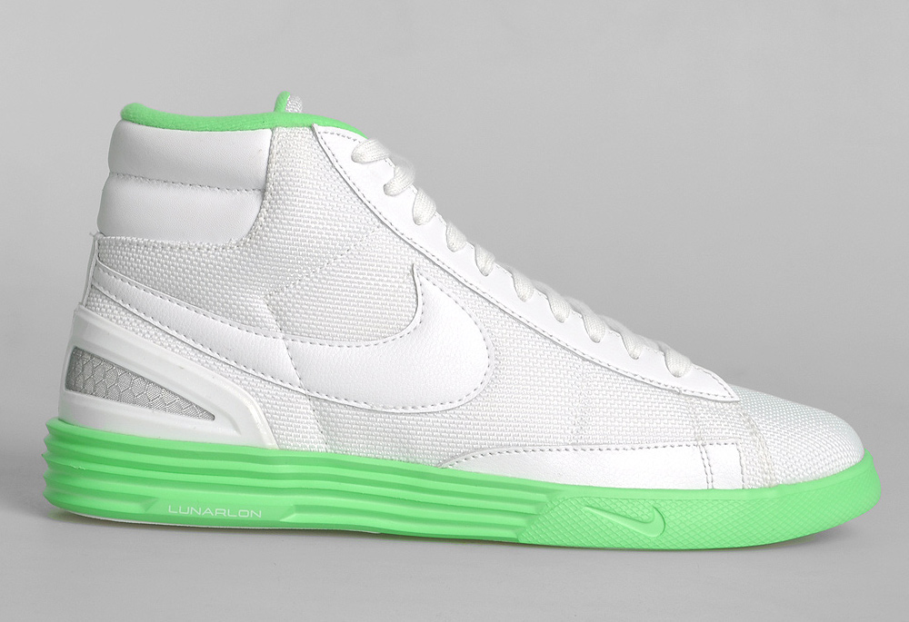 Nike Lunar Blazer White Poison Green 6