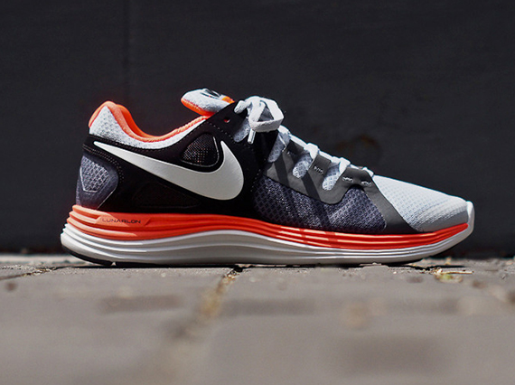 Nike Lunarflash Grey Orange 7