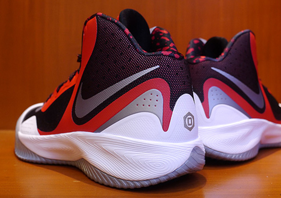 Nike Zoom Hyperfranchise XD - White - Black - Red