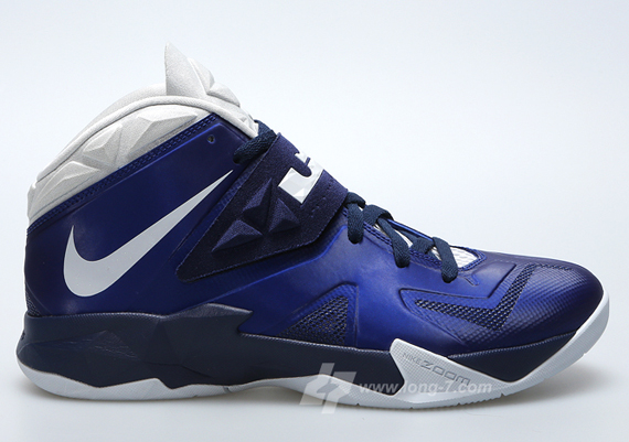 Nike Zoom Soldier Vii Deep Royal Blue Pure Platinum Midnight Navy 2