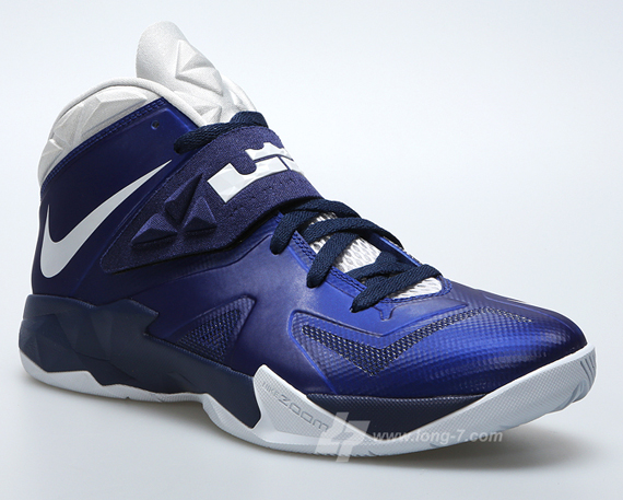 Nike Zoom Soldier Vii Deep Royal Blue Pure Platinum Midnight Navy 3