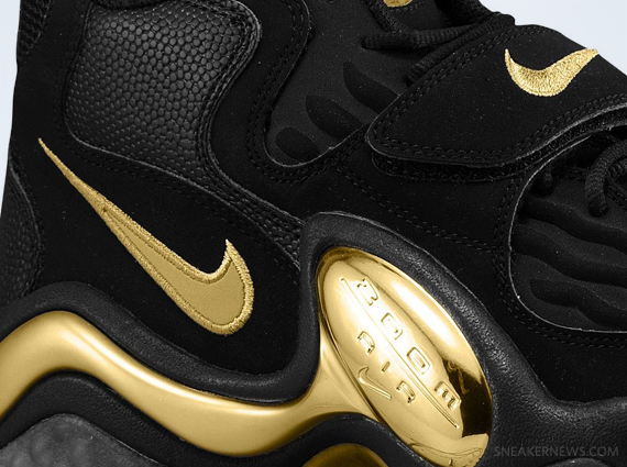 NIke Zoom Turf Jet '97 - Black - Metallic Gold - Pure Platinum