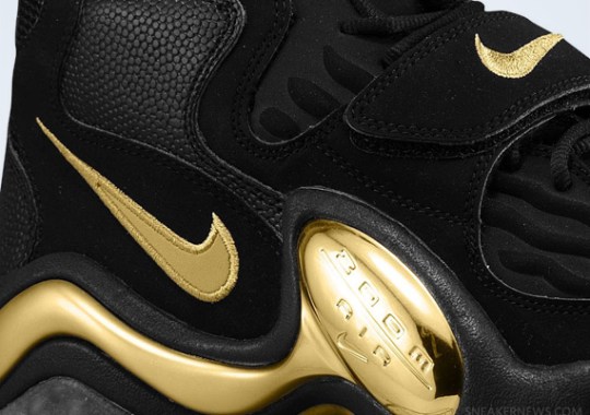 NIke Zoom Turf Jet ’97 – Black – Metallic Gold – Pure Platinum