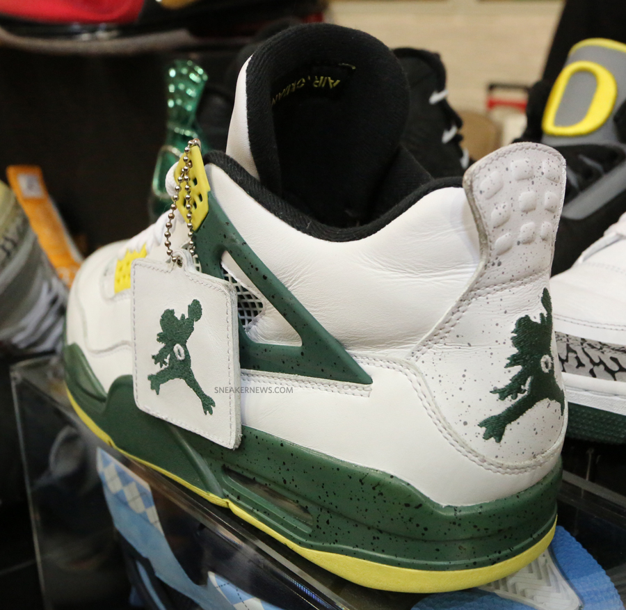 Oregon Duckman Air Jordan Iv Pe 1