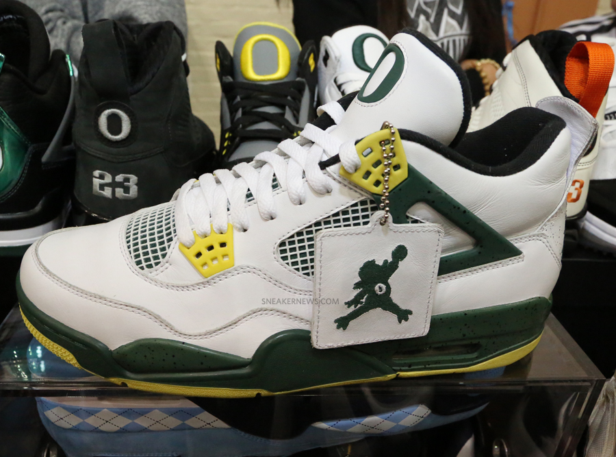 Oregon Duckman Air Jordan Iv Pe 4