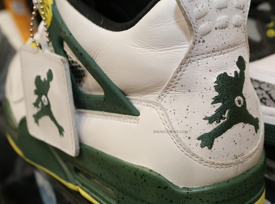 Oregon Duckman Air Jordan Iv Pe 6