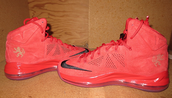 Red Suede Nike Lebron X Ext Ebay 8