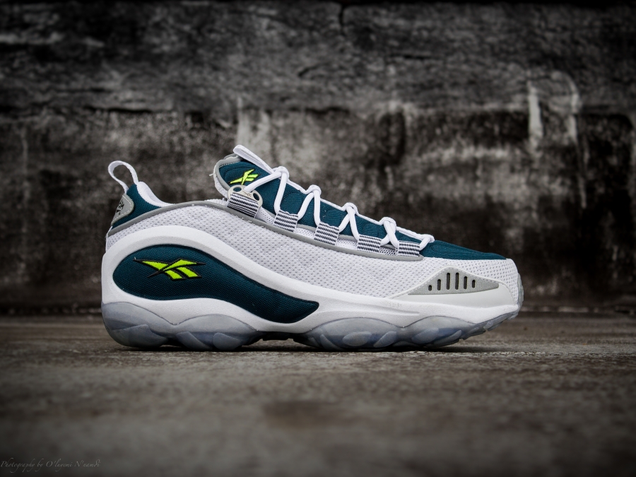 Reebok Dmx Run 10 Nocturnal Blue Neon Yellow Og 04