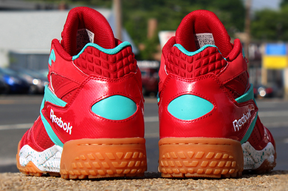 Reebok Scrimmage Mid Red Teal 41