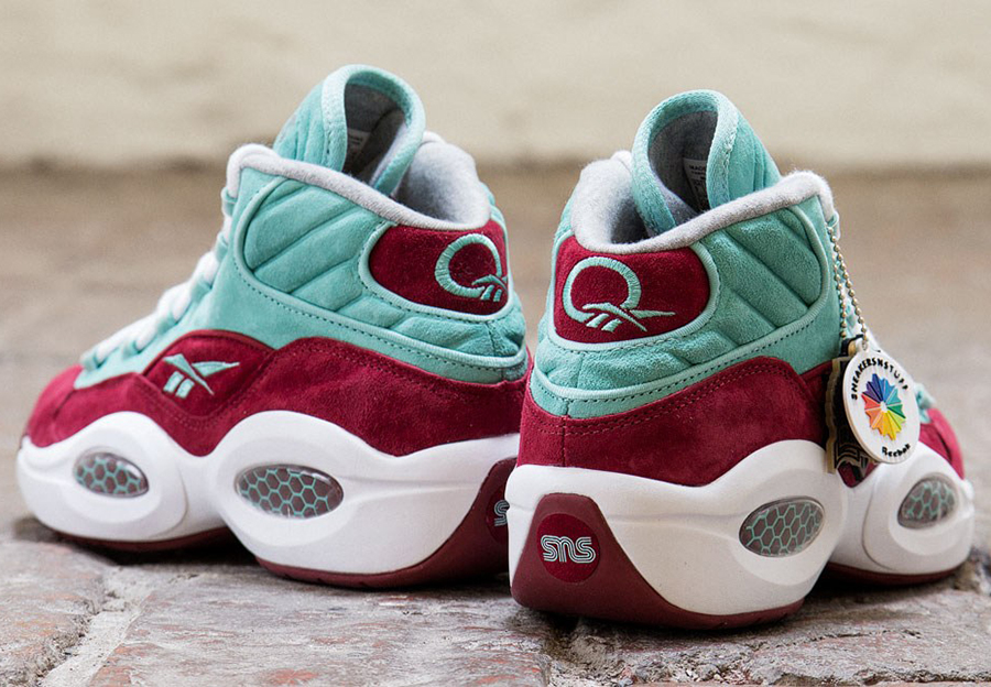 SneakersNStuff x Reebok Question - Red - Aqua