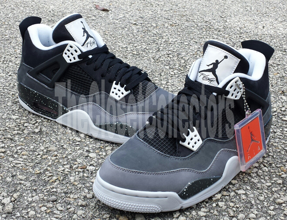 Stealth Oreo Air Jordan Iv Retro 3