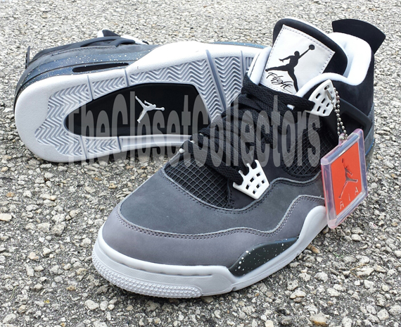 Stealth Oreo Air Jordan Iv Retro 4