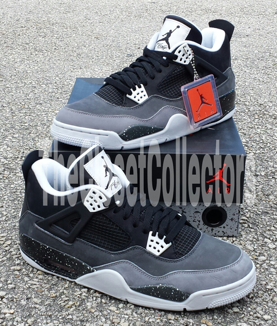 Stealth Oreo Air Jordan Iv Retro 5