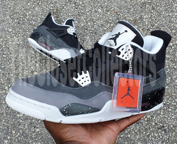 Stealth Oreo Air Jordan Iv Retro 7