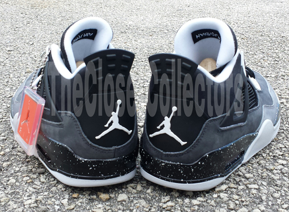 Stealth Oreo Air Jordan Iv Retro 8